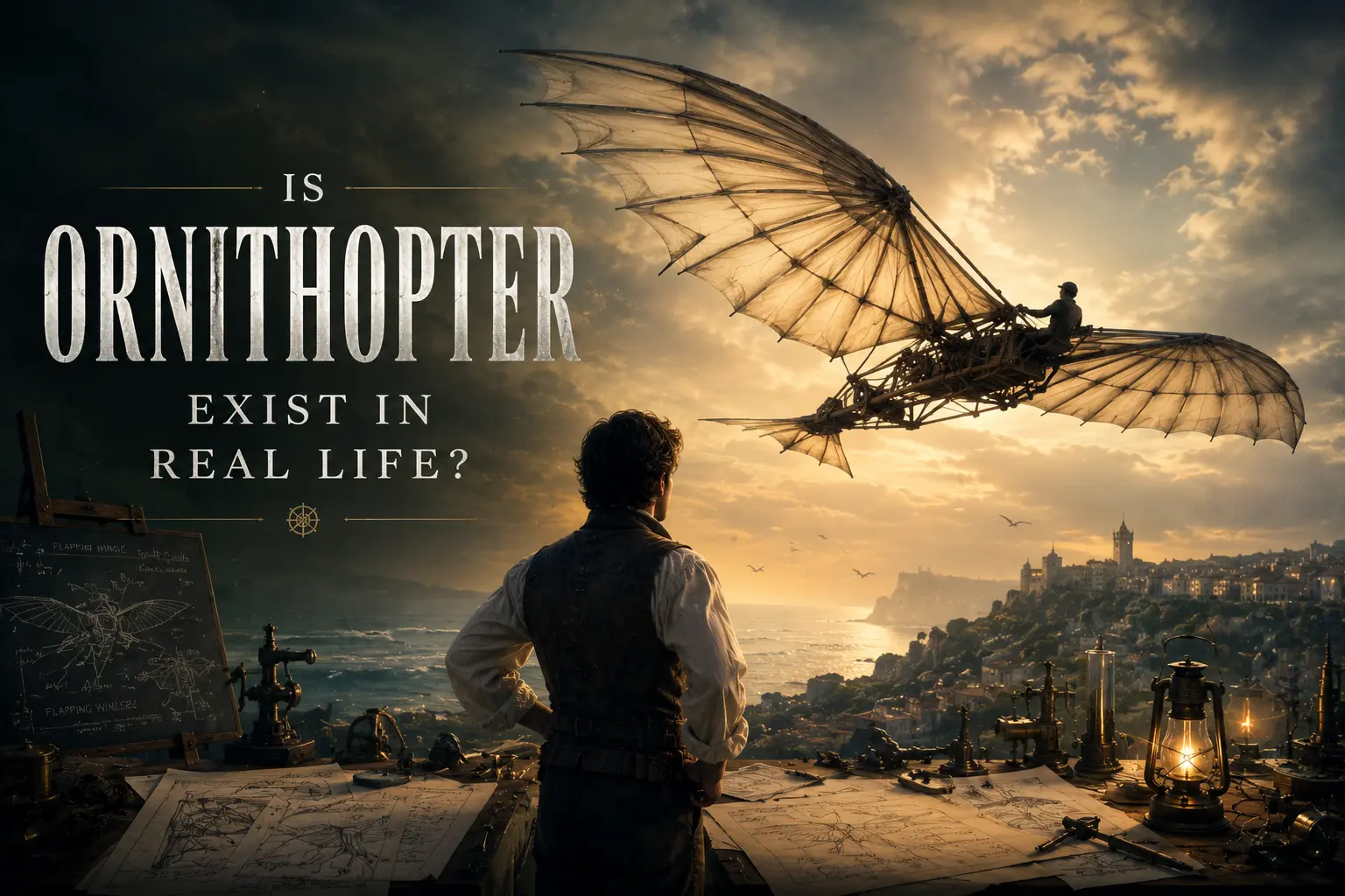 Shockingly Dune Film Ornithopter Possible in real life?